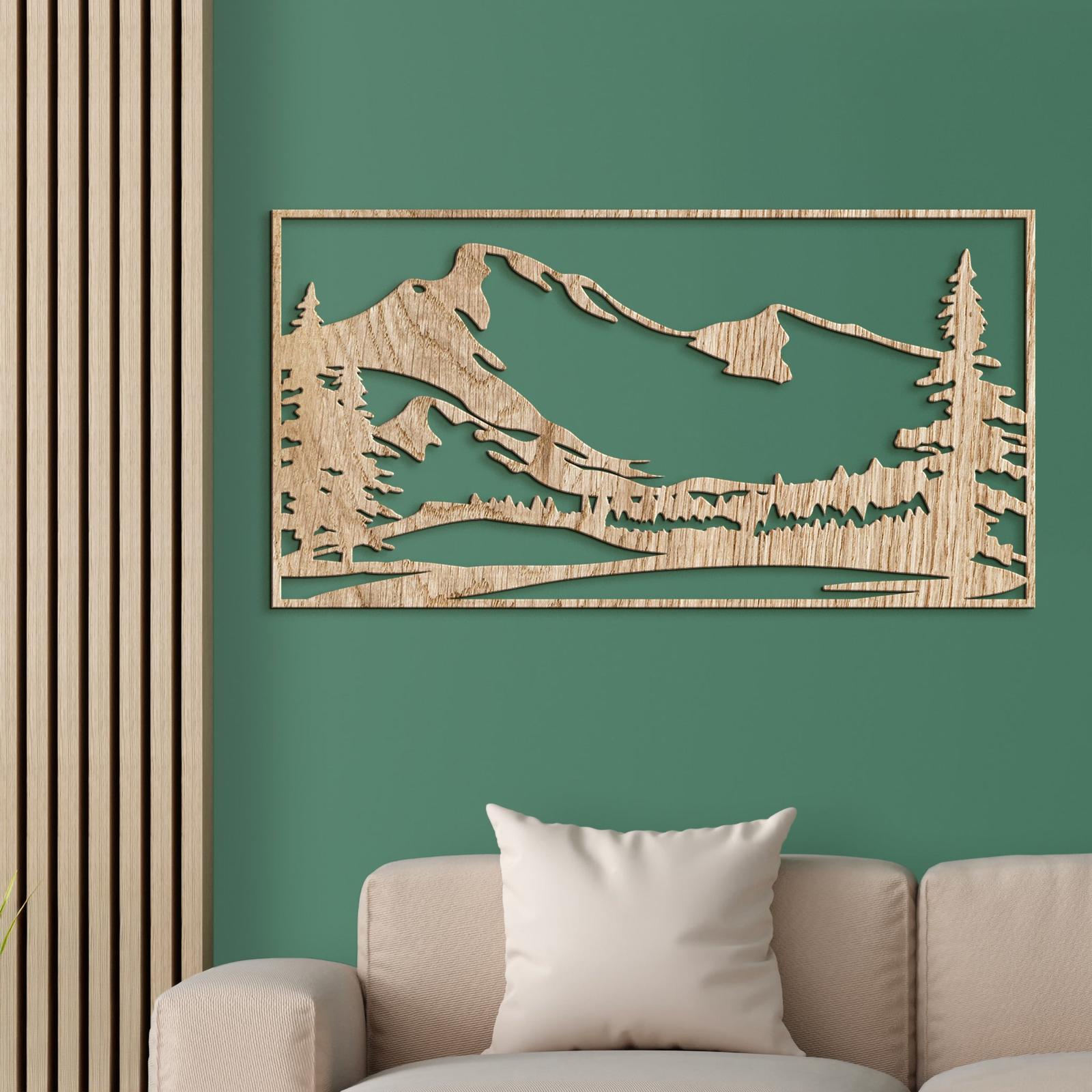 Obraz Silueta hor-DREVTEX