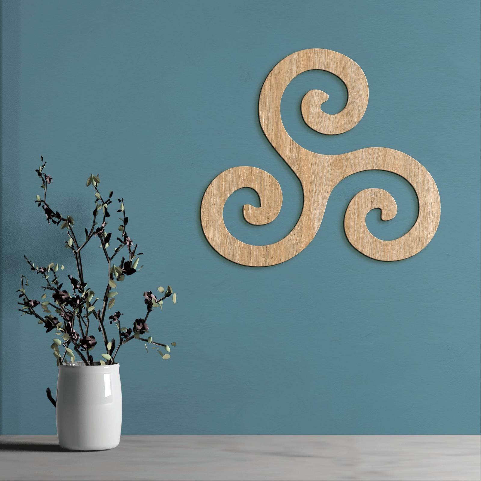 Drevený obraz Symbol rovnováhy-DREVTEX