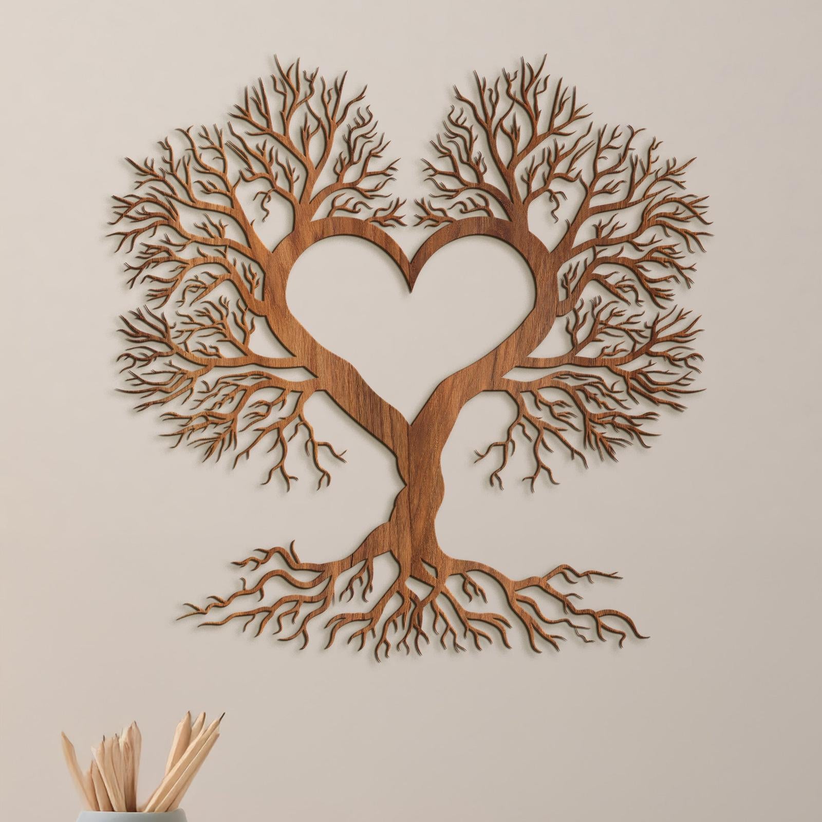 Drevený Strom života a lásky-DREVTEX