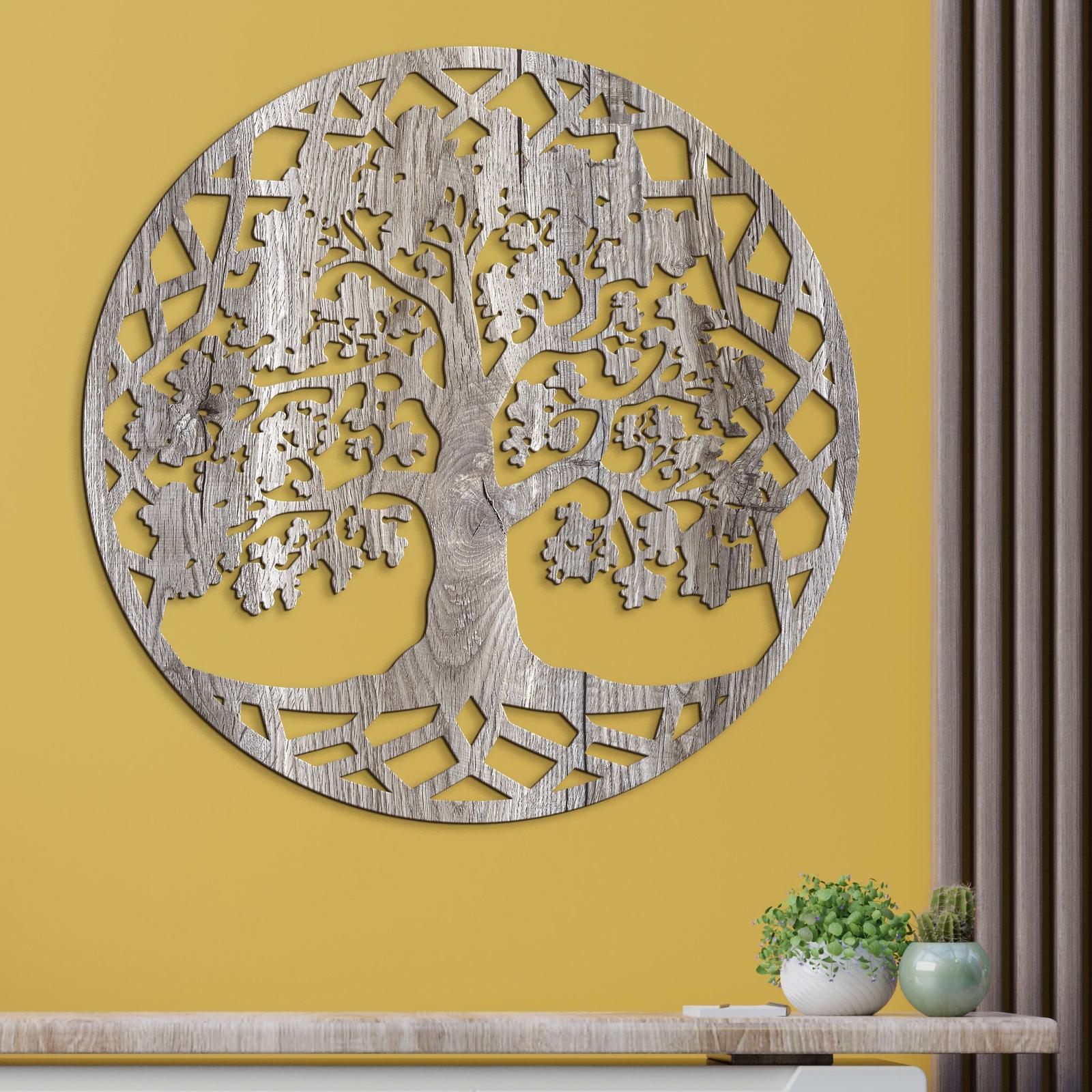Drevený obraz na stenu Strom života-DREVTEX