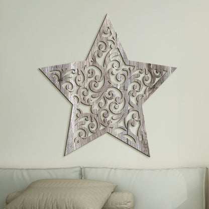 Drevená dekorácia Hviezda orientu-DREVTEX