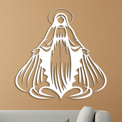 Drevený obraz Panna Mária-DREVTEX