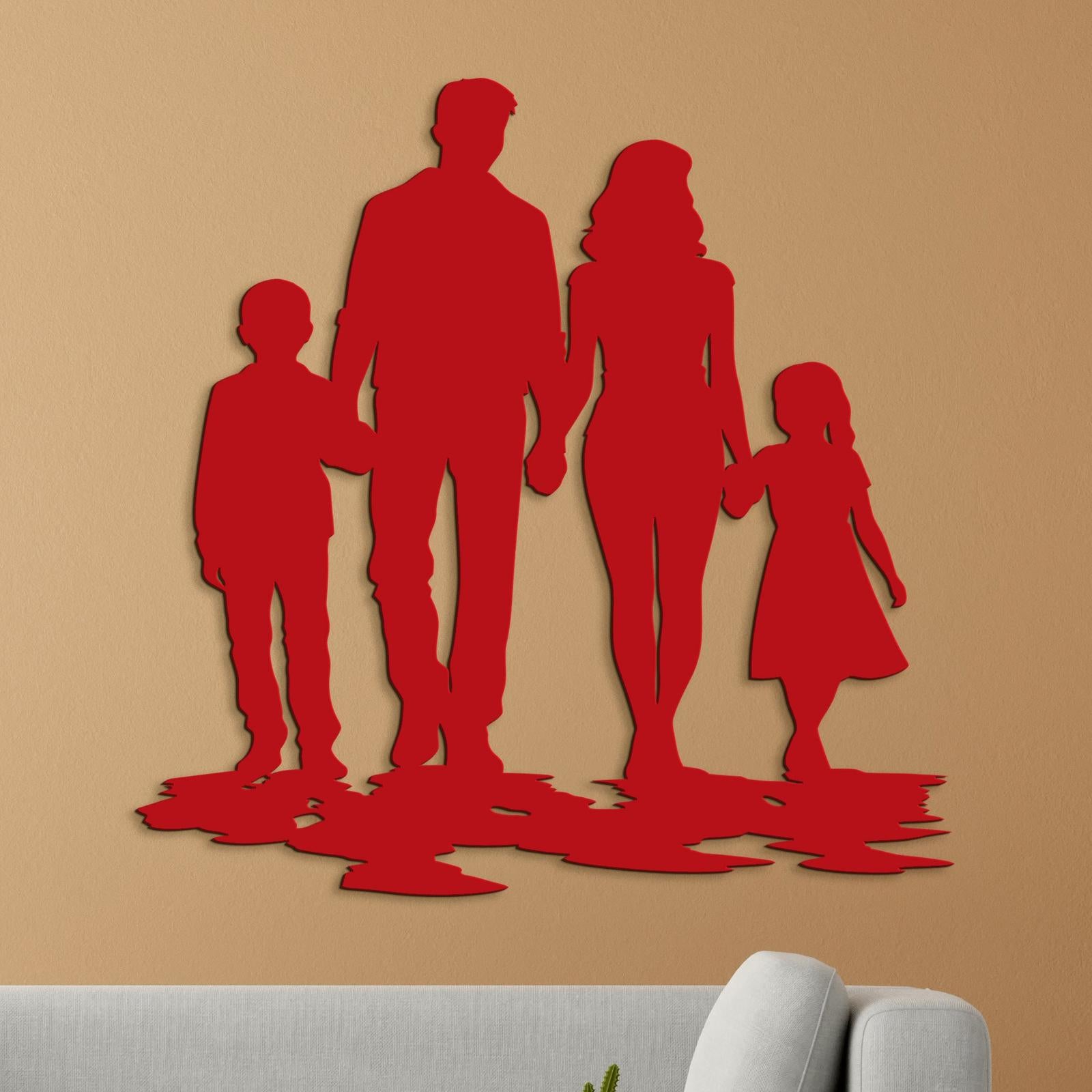 Dreveny obraz rodina-DREVTEX