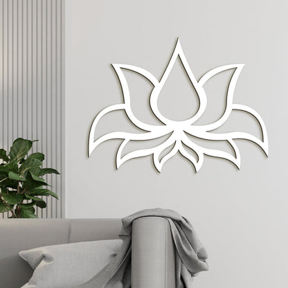 Drevený obraz Lotosový kvet-DREVTEX