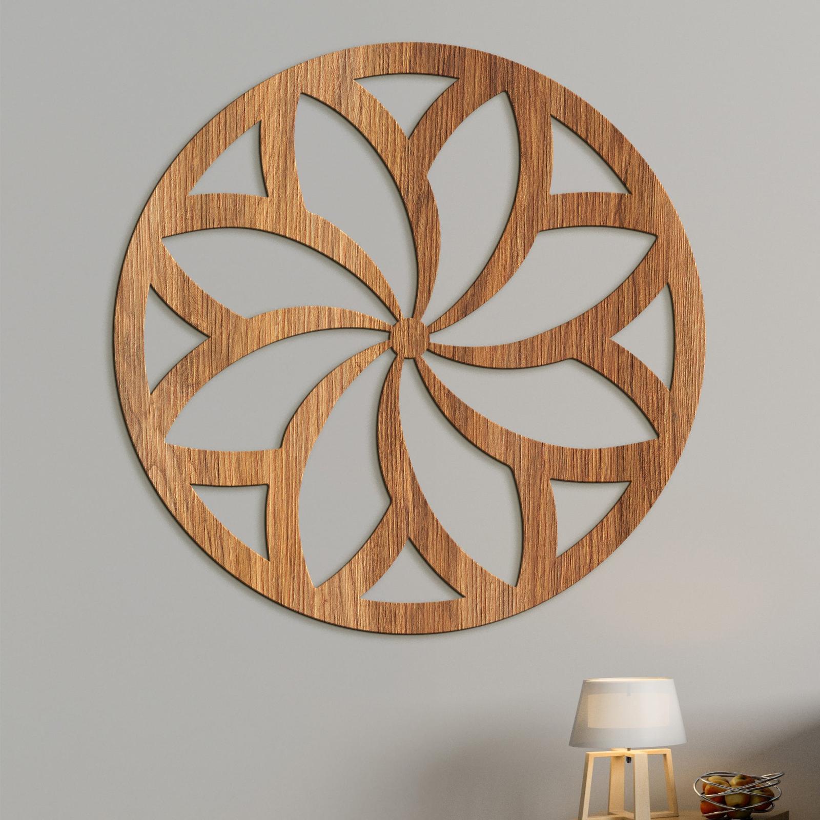 Mandala Slnecny kvet-DREVTEX