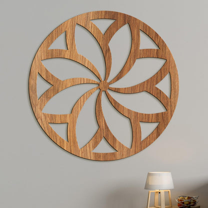 Mandala Slnecny kvet-DREVTEX