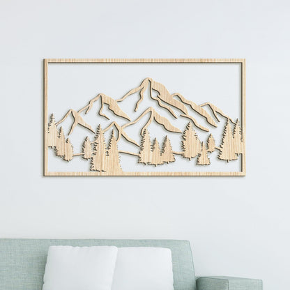 Obraz na stenu Majestatne hory-DREVTEX