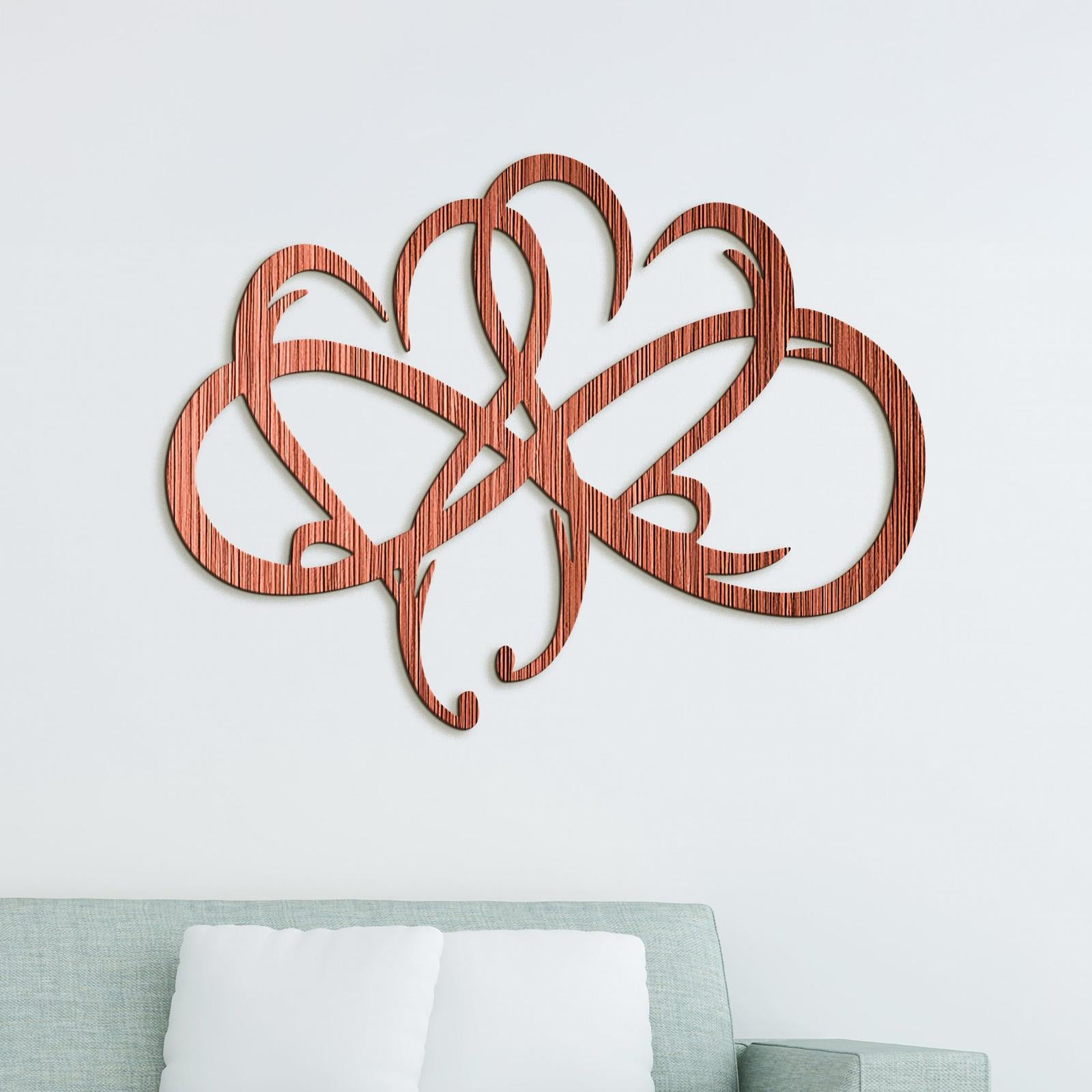 Drevený obraz SRDCIA-DREVTEX