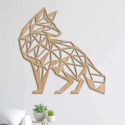 Dreveny obraz Liska-DREVTEX