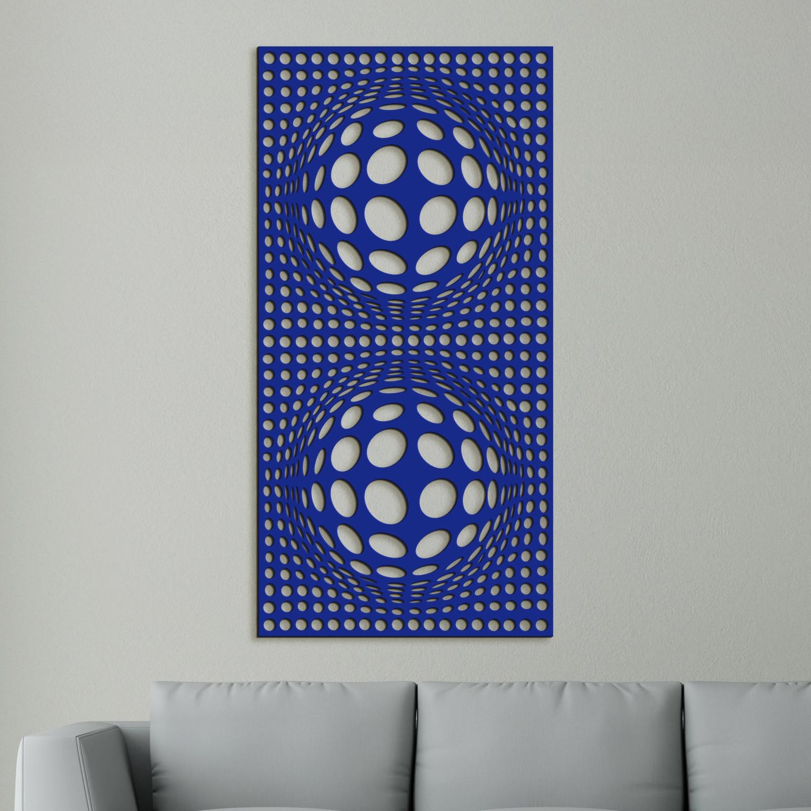 Drevený obraz na stenu 3D ilúzia-DREVTEX