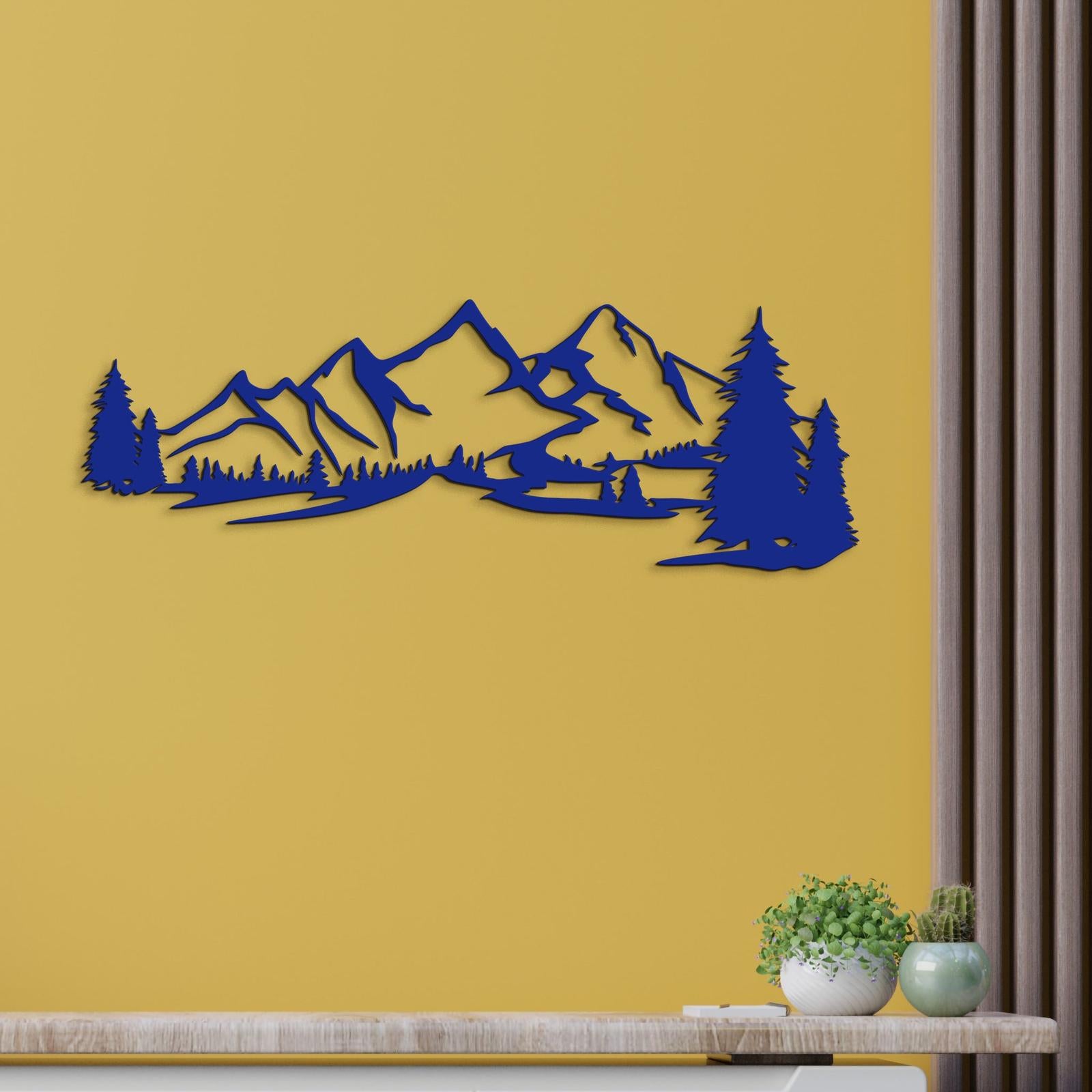 Drevená dekorácia na stenu HORY-DREVTEX