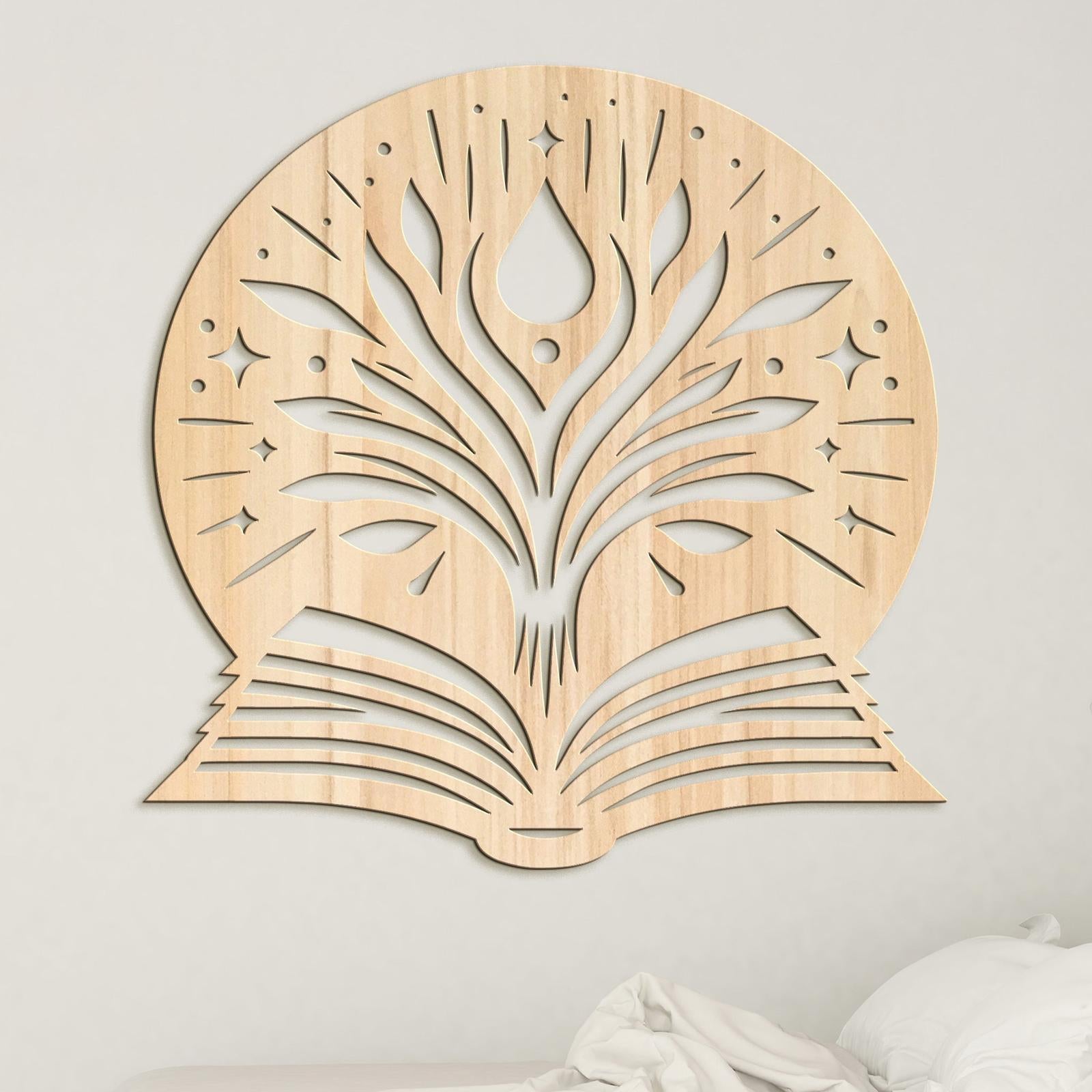 Drevený obraz Strom vedomostí-DREVTEX