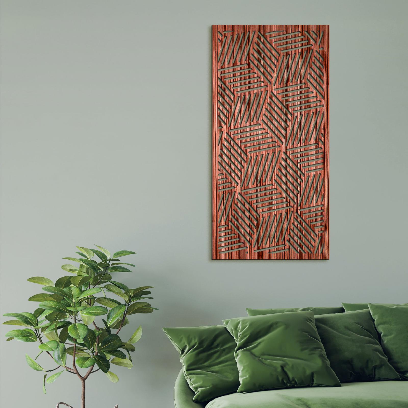 Obraz na stenu Geometrický panel-DREVTEX