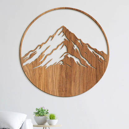 Drevený obraz Horská majestátnosť-DREVTEX