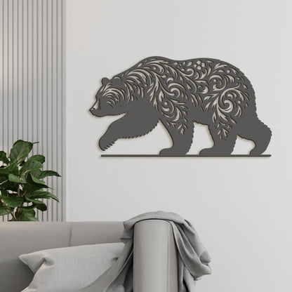 Drevený obraz Medveď-DREVTEX