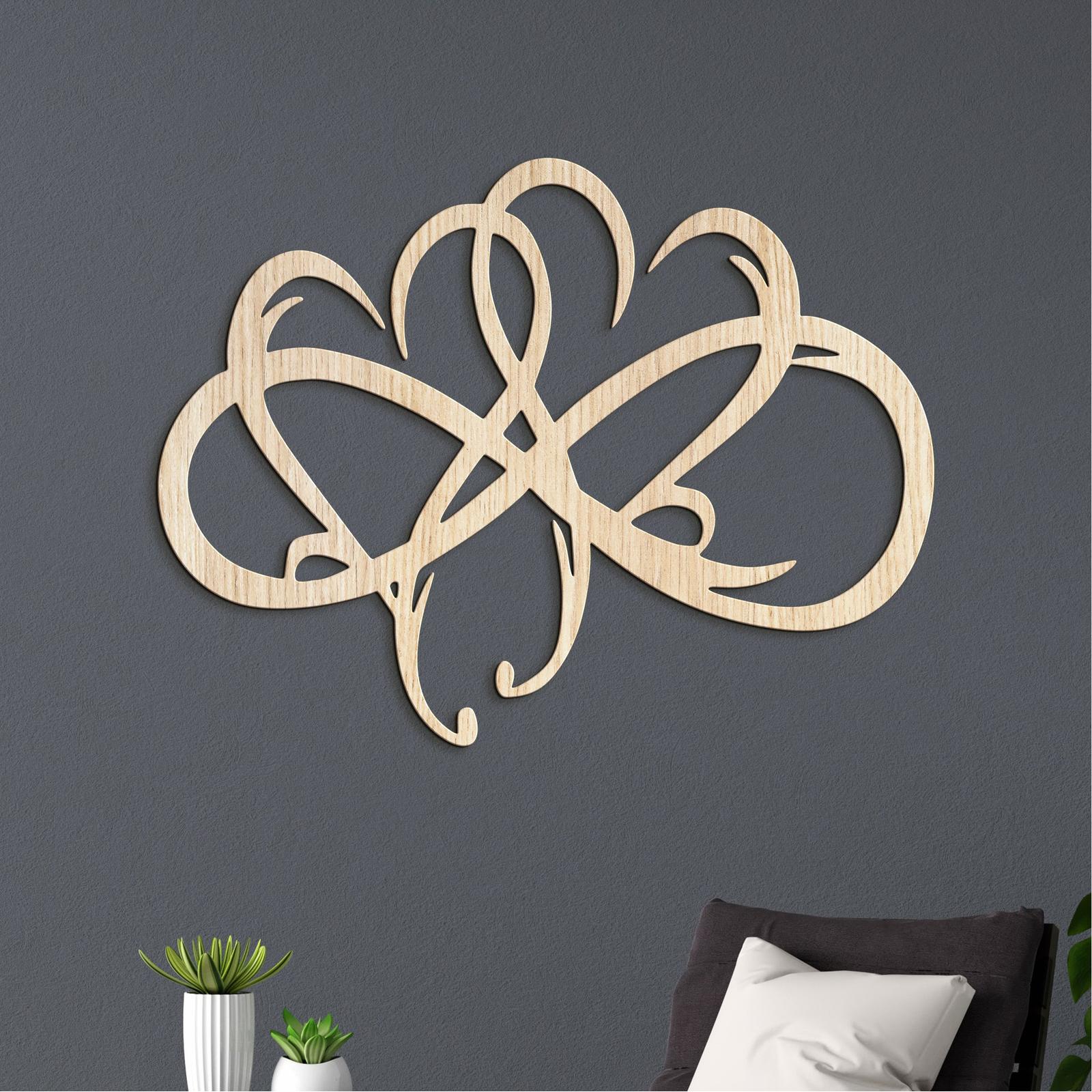 Drevený obraz SRDCIA-DREVTEX