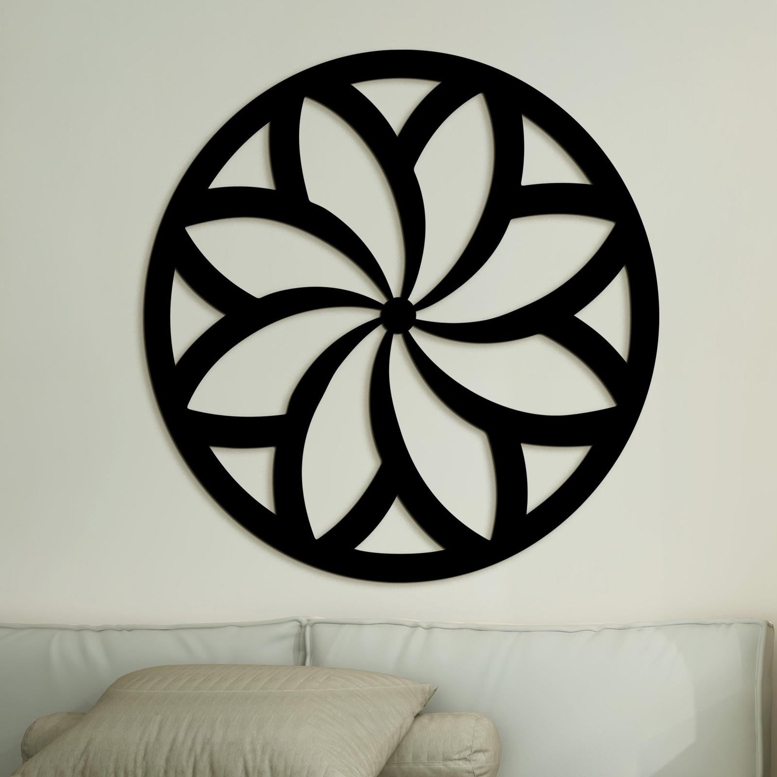 Mandala Slnecny kvet-DREVTEX