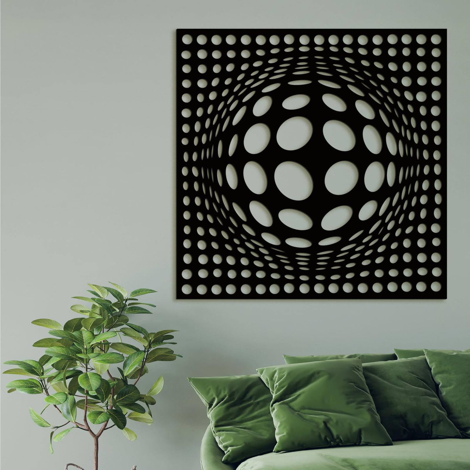 Dreveny panel 3D iluzia-DREVTEX