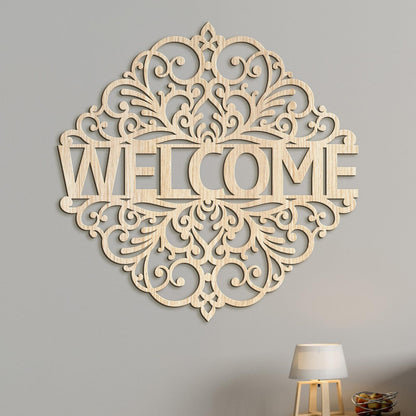 Drevený nápis WELCOME-DREVTEX