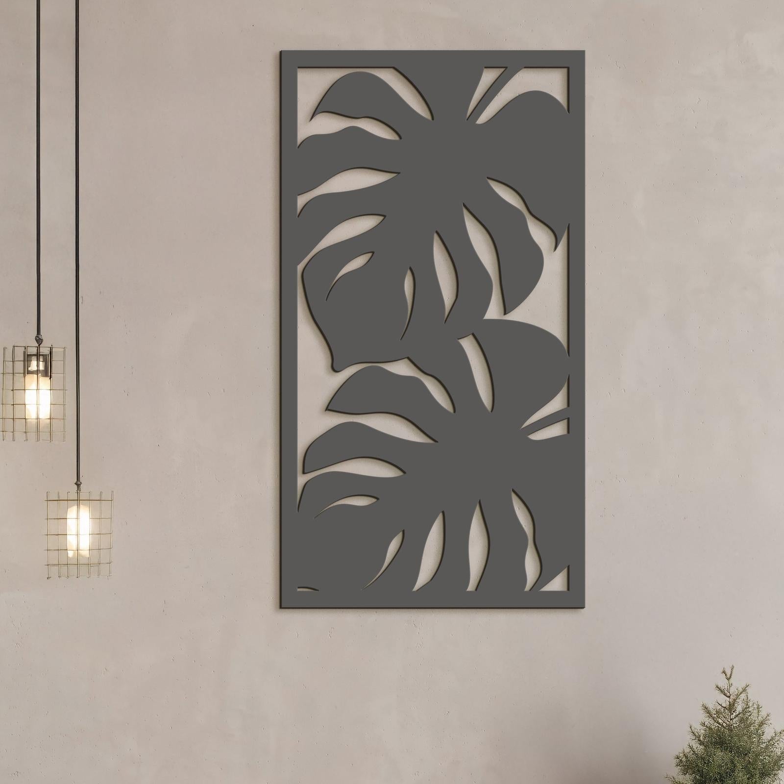 Drevený obraz Lístie-DREVTEX