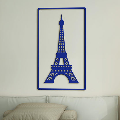 Drevený obraz Eiffelova veža-DREVTEX