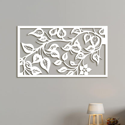 Drevený obraz na stenu Lístie-DREVTEX