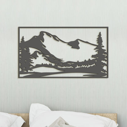 Obraz Silueta hor-DREVTEX