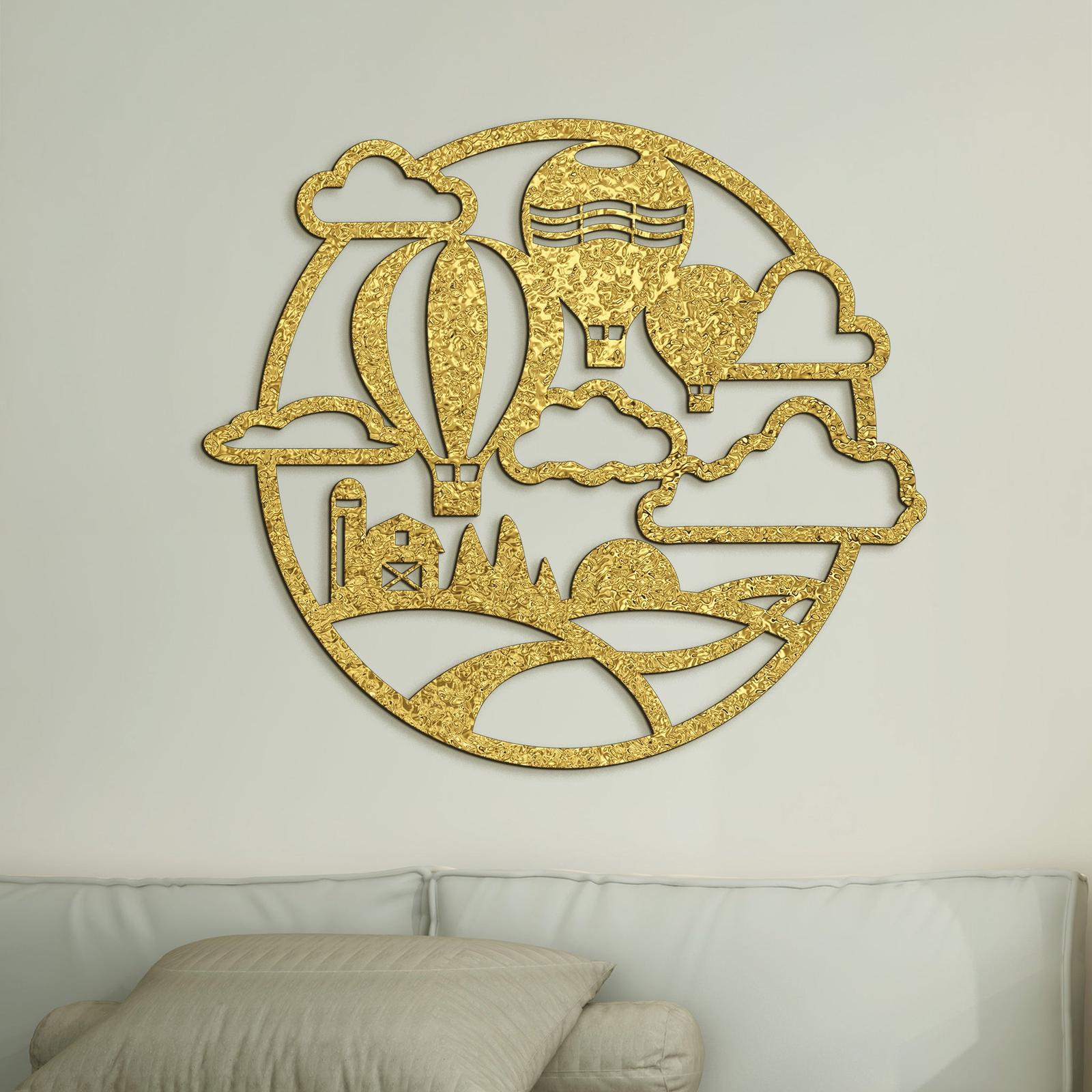 Dreveny obraz Let balónom-DREVTEX