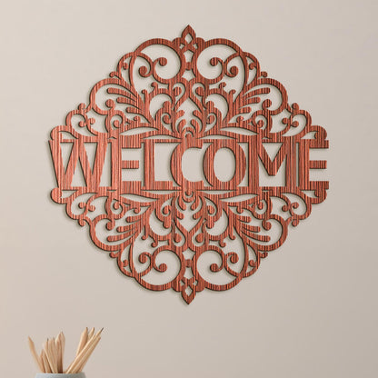 Drevený nápis WELCOME-DREVTEX