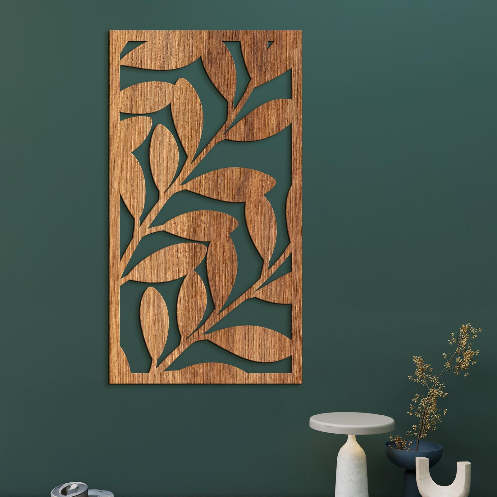 Romantický drevený obraz Boho Flower-DREVTEX