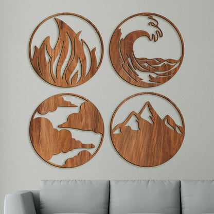 Moderný obraz ŽIVLY PRÍRODY-DREVTEX