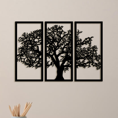 Trojdielny obraz Strom zivota-DREVTEX