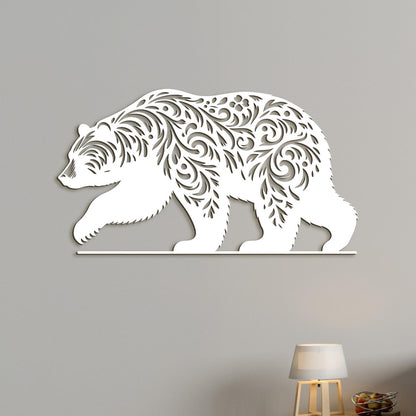 Drevený obraz Medveď-DREVTEX