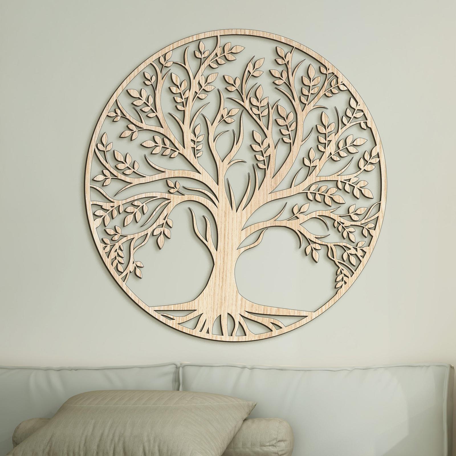 Drevený strom života FLOWER-DREVTEX