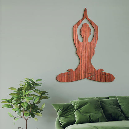 Dreveny obraz Harmonia jogy-DREVTEX