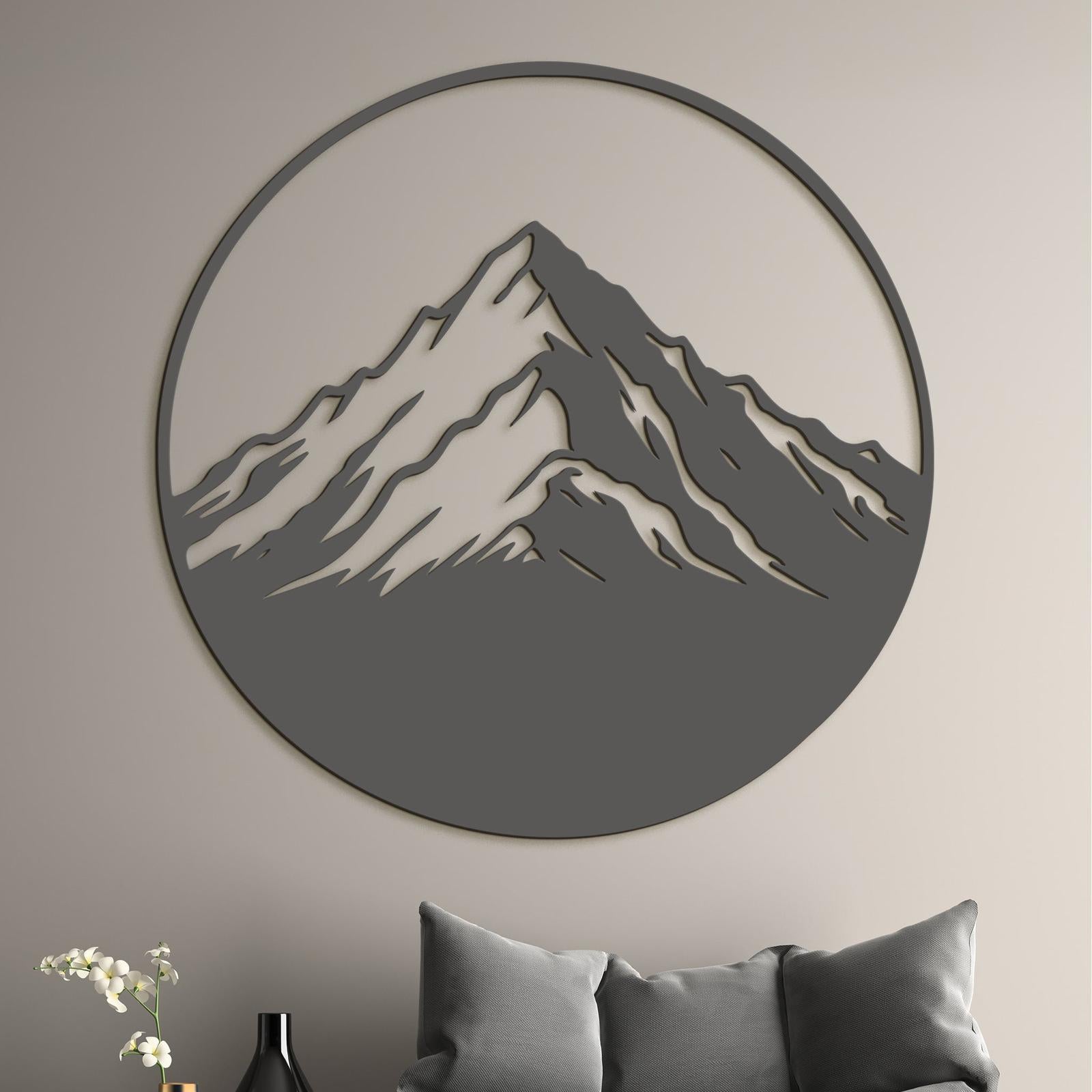 Drevený obraz Horská majestátnosť-DREVTEX