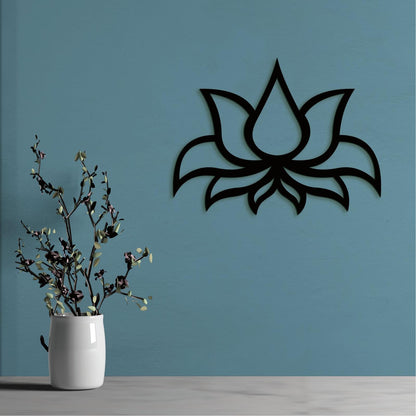 Drevený obraz Lotosový kvet-DREVTEX