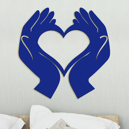 Obraz Srdce v dlaniach-DREVTEX