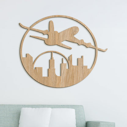 Dreveny obraz na stenu fly-DREVTEX