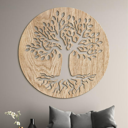 Drevený strom života Korene-DREVTEX