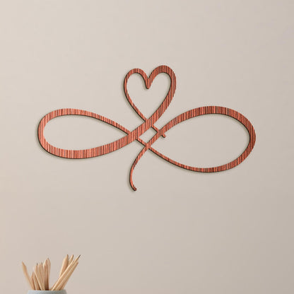 Romantický obraz na stenu SRDCE-DREVTEX