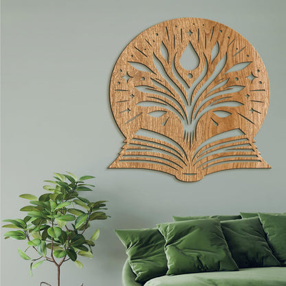 Drevený obraz Strom vedomostí-DREVTEX