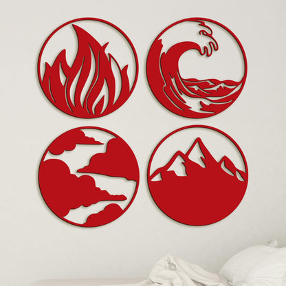 Moderný obraz ŽIVLY PRÍRODY-DREVTEX