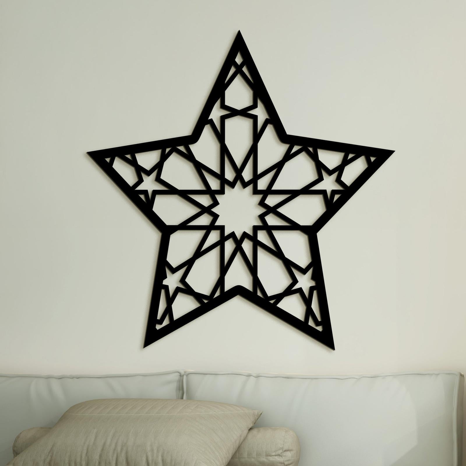 Obraz hviezda plna Elegancie-DREVTEX