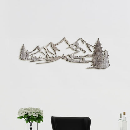 Drevená dekorácia na stenu HORY-DREVTEX