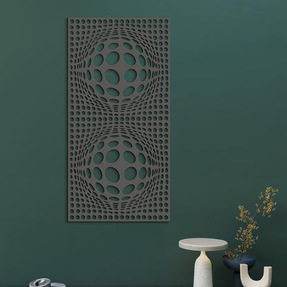 Drevený obraz na stenu 3D ilúzia-DREVTEX