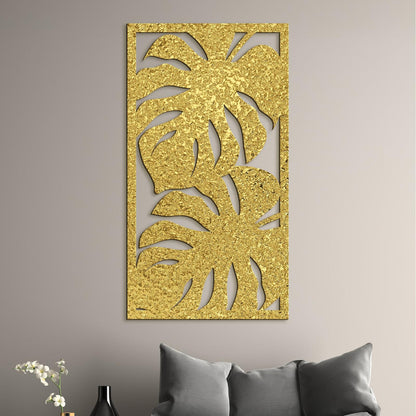 Drevený obraz Lístie-DREVTEX