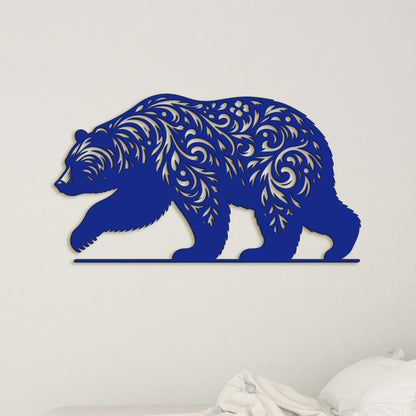 Drevený obraz Medveď-DREVTEX