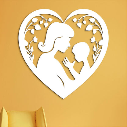 Drevený obraz Matka s dieťaťom-DREVTEX