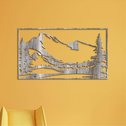 Obraz Silueta hor-DREVTEX